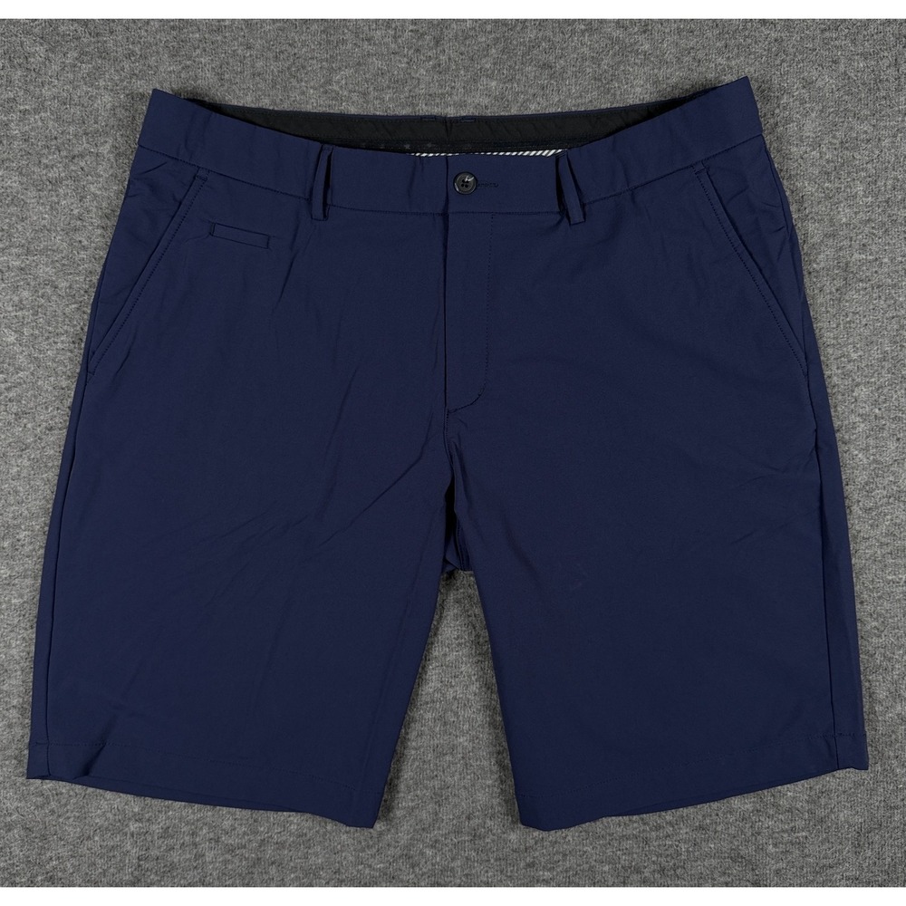 KJUS Ike Shorts Mens 38 Blue Golf Performance Stretch Chino MG20-D09